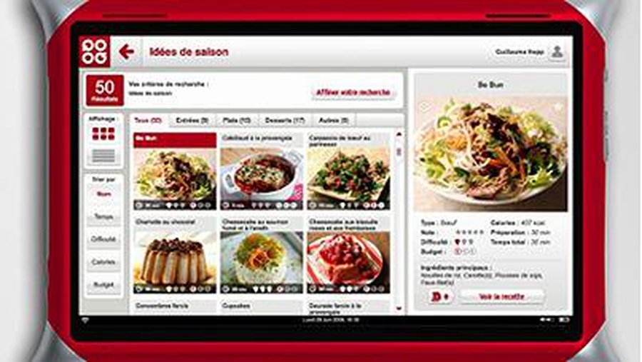 QOOQ: кухонный планшетный компьютер с 10,2-дюймовым сенсорным дисплеем - IT новости