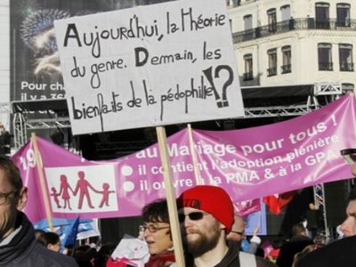 В Париже вновь протестуют против однополых браков - В Мире