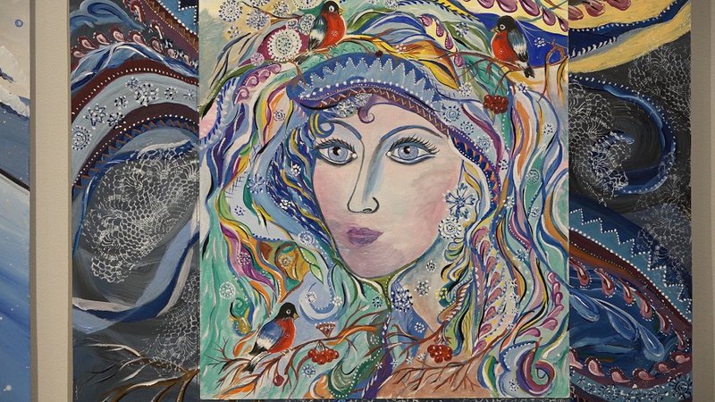 Открытие выставки «Музыка волшебного леса» (видео) - В Висагинасе