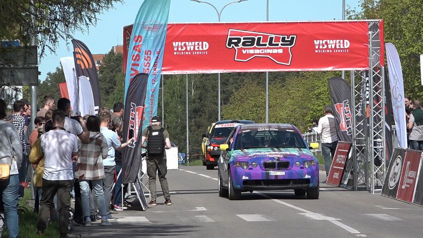 3 мая в Висагинасе стартует «Rally Visaginas 2025», в котором примут участие около 100 экипажей