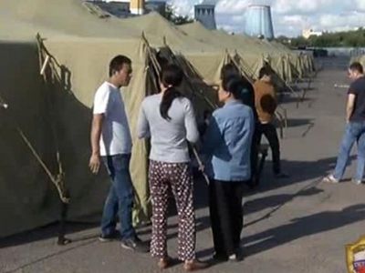Лагерь для мигрантов в Москве грозит международными проблемами - В Мире