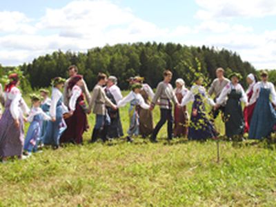 Троицу «Былина» отпразднует вместе с «Горницей» - В Висагинасе