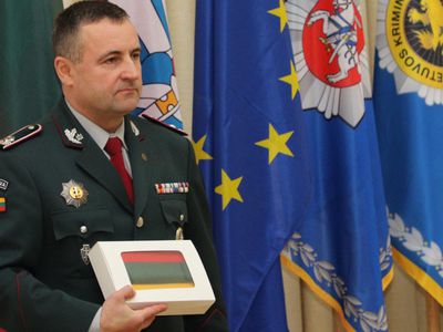Новый руководитель полиции Р. Пожела надеется продолжать повышать зарплаты полицейским - Литва и страны Балтии