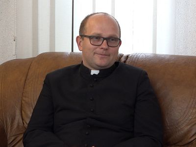 В августе к службе в костеле св. Павла приступил Анджей Билински (видео) - В Висагинасе