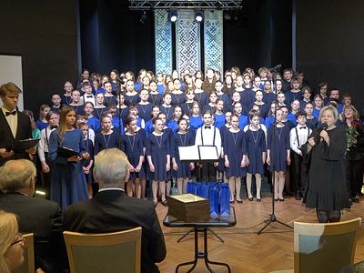 Общая черта - любовь к песне (видео) - В Висагинасе