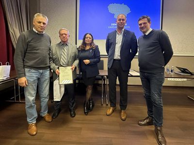 Слова благодарности от демократов Висагинаса - В Висагинасе