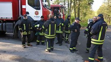 Награждены трое пожарных, тушивших пожар на Куршской косе