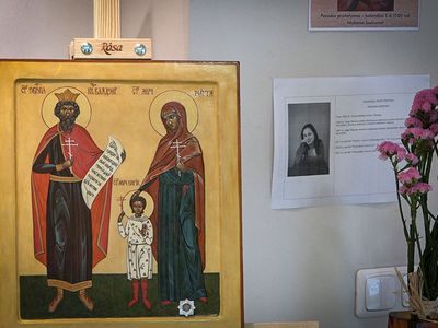 Открылась выставка работ Анастасии Решетько (видео) - В Висагинасе