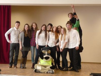 Visagino „Atgimimo“ gimnazijos komanda „TTT“ dalyvavo teisinių žinių konkurso „Temidė“ trečiajame etape  - Visagine