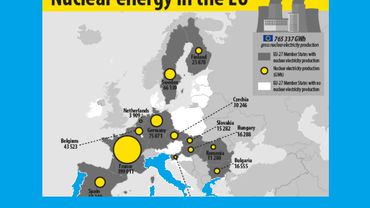 Атомные электростанции генерируют более четверти электроэнергии ЕС