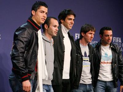 Самыми дорогими футболистами Европы признаны Лионель Месси и Криштиану Роналду - Культурные и спортивные мероприятия