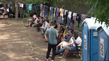Висагинский Красный Крест помогает нелегальным мигрантам (видео)
