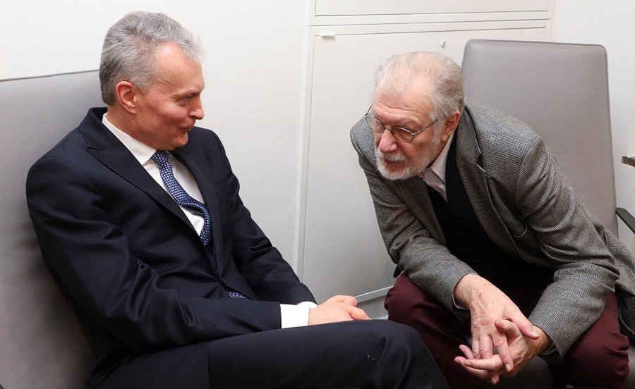 Президент поздравил Юозаса Будрайтиса с 80-летием - Литва и страны Балтии
