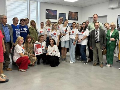 Висагинский флешмоб занесен в Книгу рекордов Литвы (видео) - В Висагинасе