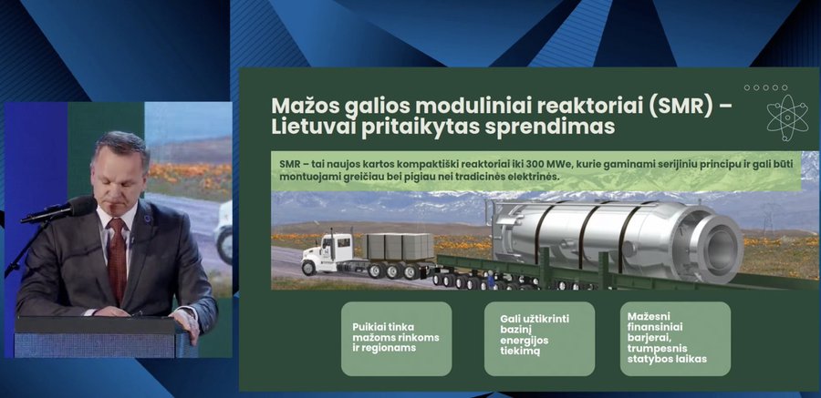 Мэр Висагинаса Эрландас Галагуз: «Будущее энергетики — за малыми модульными реакторами» - Энергетика