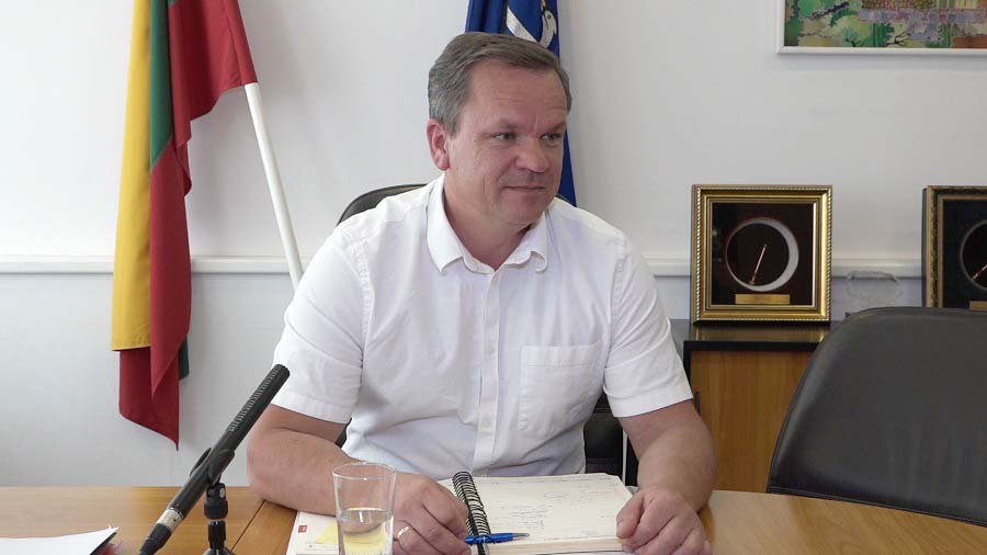 Обращение мэра (видео) - В Висагинасе