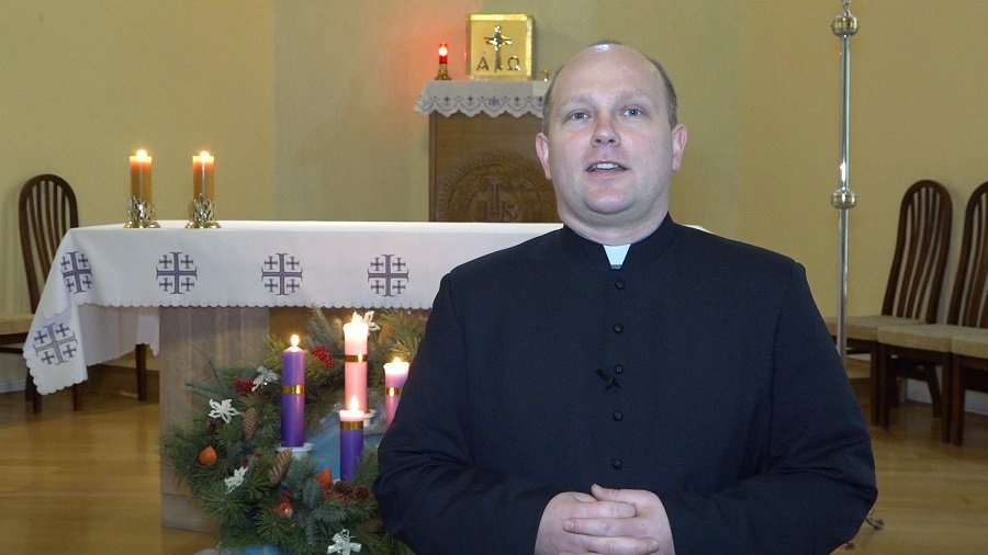 Ксендз Анджей Билински обращается к горожанам (видео) - Поздравления