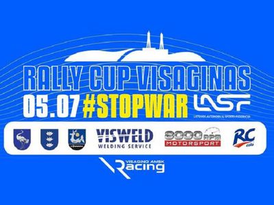 Gegužės 7 d. Visagino mieste ir apylinkėse – „Rally CUP Visaginas“! - Visagine