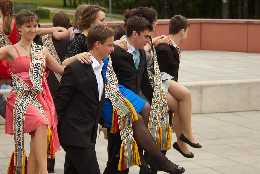 Последний звонок - В Висагинасе