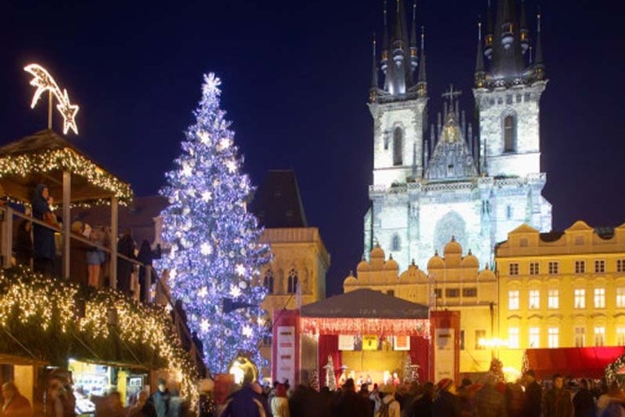 Голый британец поздравил жителей Кракова с Новым годом - Хобби, отдых и развлечения