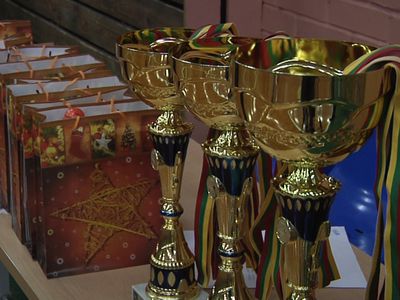 Финал международного новогоднего турнира по баскетболу - В Висагинасе