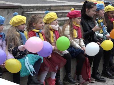 «Осенний марафон» в Висагинасе (видео) - В Висагинасе