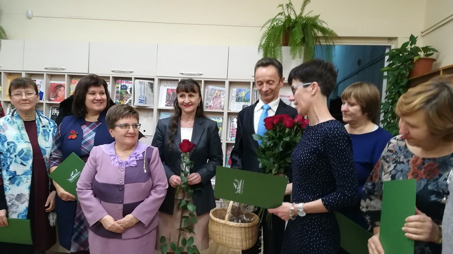 Люди никогда не будут жить без книг. Висагинской библиотеке - 40 лет - В Висагинасе