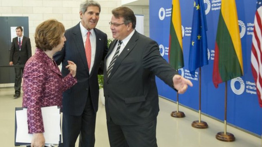 

План мирового соглашения по Сирии родился в Вильнюсе?
 - В Мире