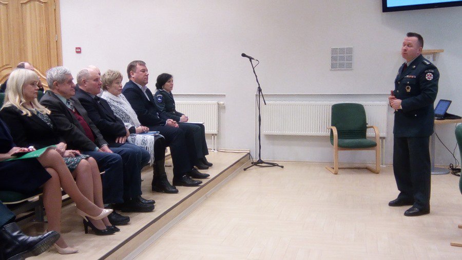 Сотрудники Висагинского КП поделились  результатами за 2017 год, рассказали о приоритетах на 2018 год - В Висагинасе