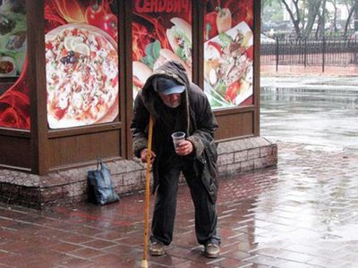 В Лондоне «десант» нищих из Литвы                 - Литва и страны Балтии