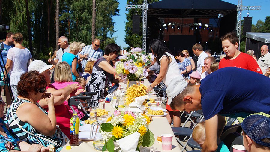 Праздник Дня города поднят на новую высоту. Спасибо всем организаторам! - В Висагинасе