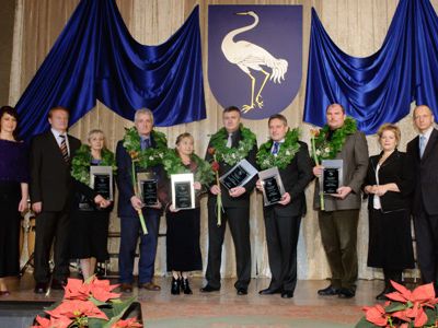 Увенчаны лаврами                                                                                                                                       - В Висагинасе