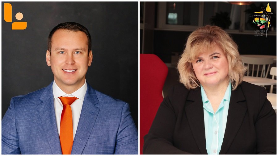 Члены совета Евгений Шуклин и Илона Некрошене: О коалиции большинства и поддержке кандидата в мэры Дали Штраупайте (видео) - Выборы 2023