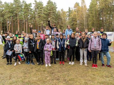 Впервые в истории в Висагинасе прошли соревнования по летнему биатлону среди детей со всей Литвы (фотогалерея) - В Висагинасе
