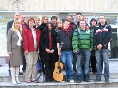 В Висагинасе гостит группа чешских  школьников  - В Висагинасе