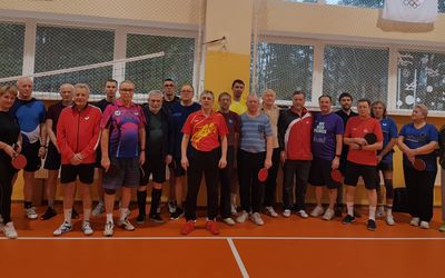 Kalėdinis Visagino miesto stalo teniso turnyras - Visagine