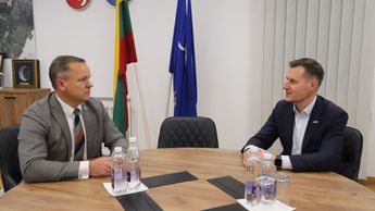 Мэр Э. Галагуз встретился с руководителем компании «Altra»