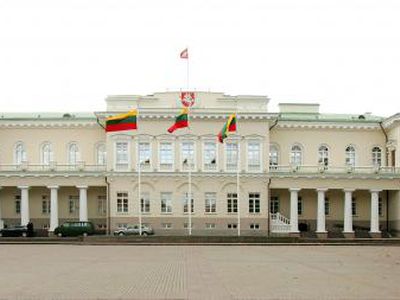 Награды из рук Президента                 - В Висагинасе