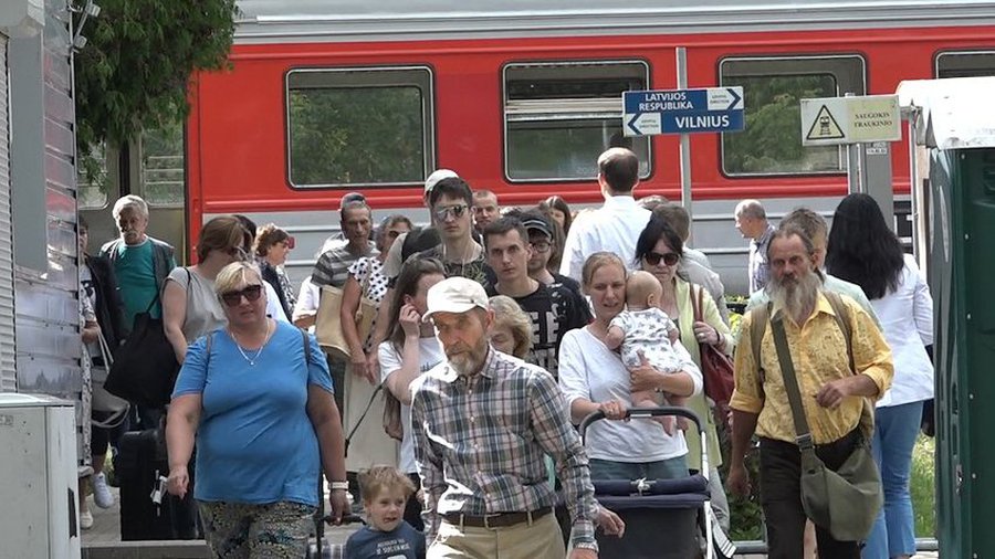 Возобновлены переговоры по маршруту поезда Висагинас–Даугавпилс - В Висагинасе