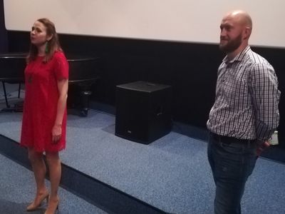 ЗАО «Aksa» поздравило своих работников с Днем строителей хорошим фильмом - В Висагинасе