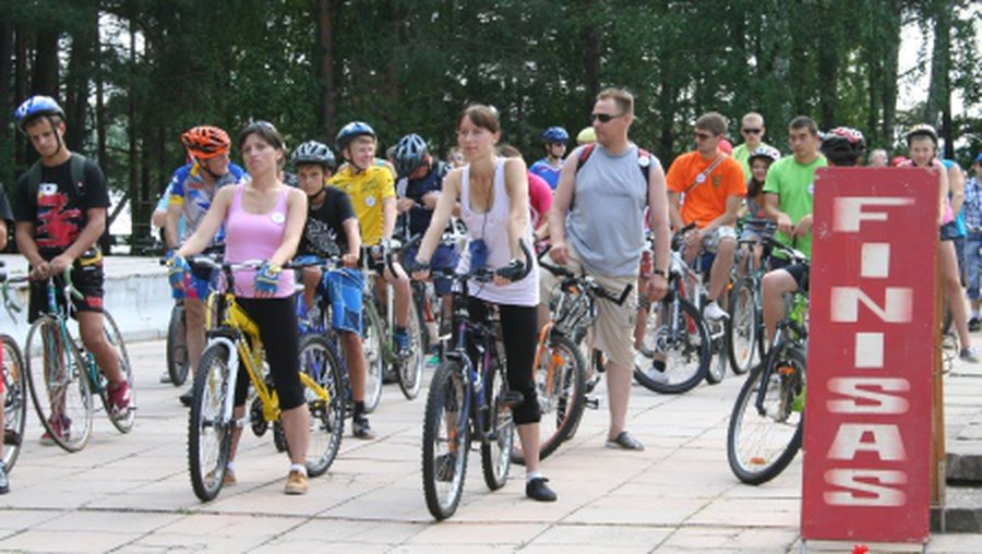 Традиционный велопробег - В Висагинасе