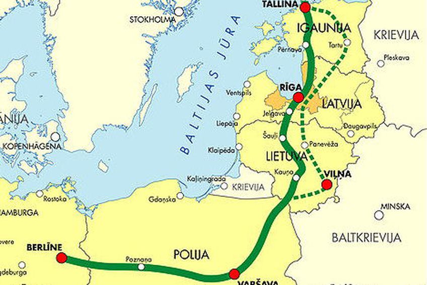 В Литве разгорается скандал вокруг железнодорожной магистрали
