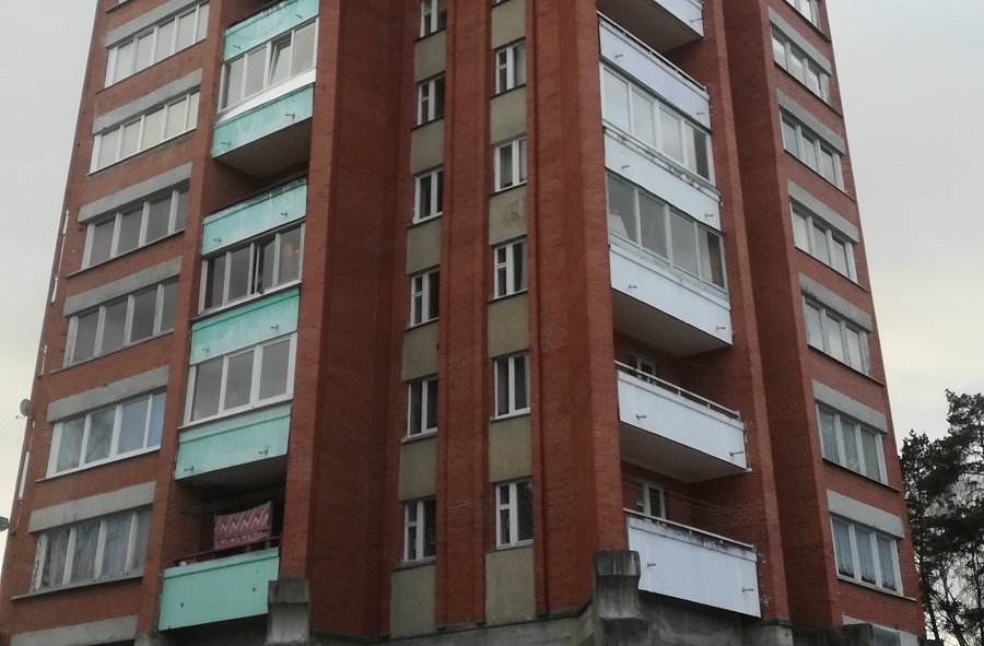 Информация о дезинфекции подъездов домов товарищества «Тайкос пр. 6» - В Висагинасе