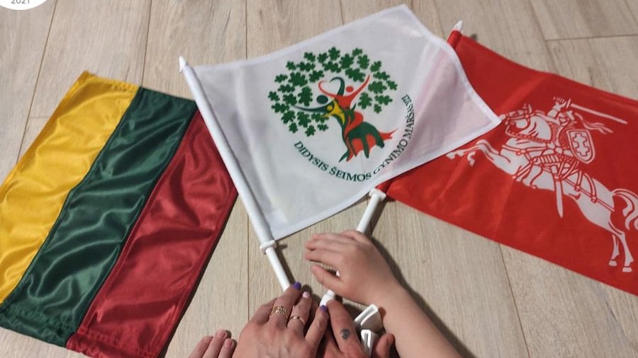 Висагинцев приглашают принять участие в «Большом Марше в защиту семей» (видео) - Литва и страны Балтии