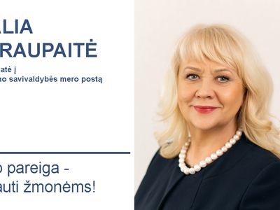 D. Straupaitė: Dabar, kaip niekada anksčiau, Visaginas turi būti vieningas! - Rinkimai 2023