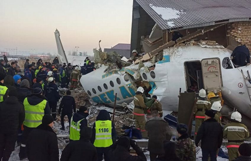 Руководство Литвы выражает соболезнование в связи с авиакатастрофой в Казахстане