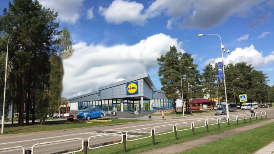Как будет выглядеть новый Lidl в Висагинасе - В Висагинасе