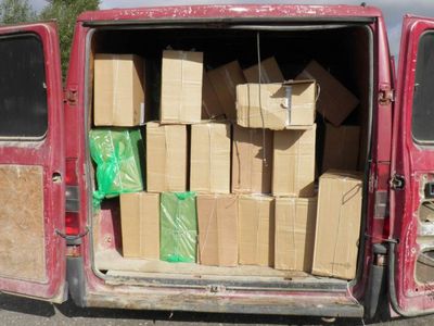 На границе с Беларусью обнаружили контрабанду сигарет на сумму 260 000 литов - Происшествия и криминал