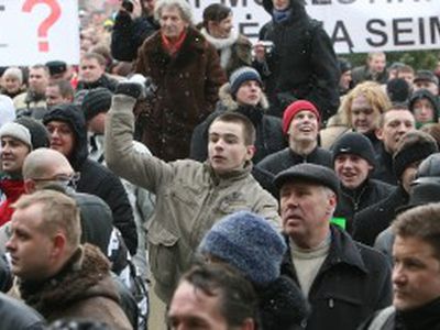 Литовская оппозиция предрекает новые бунты - Литва и страны Балтии