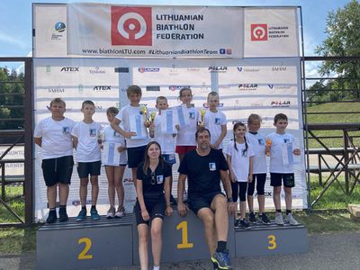 Висагинские биатлонисты отлично выступили на Кубке Литвы! - В Висагинасе